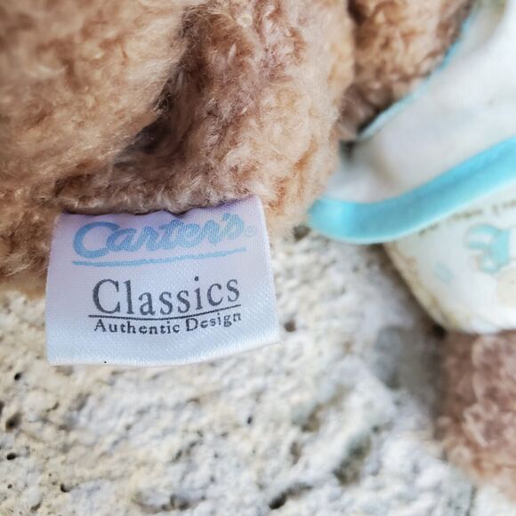 Vintage Carter's Classic Bunny Rabbit Musical Plush Crib Pull Baby Toy - Picture 5 of 8